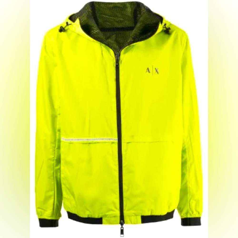 Armani Neon Rain Jacket